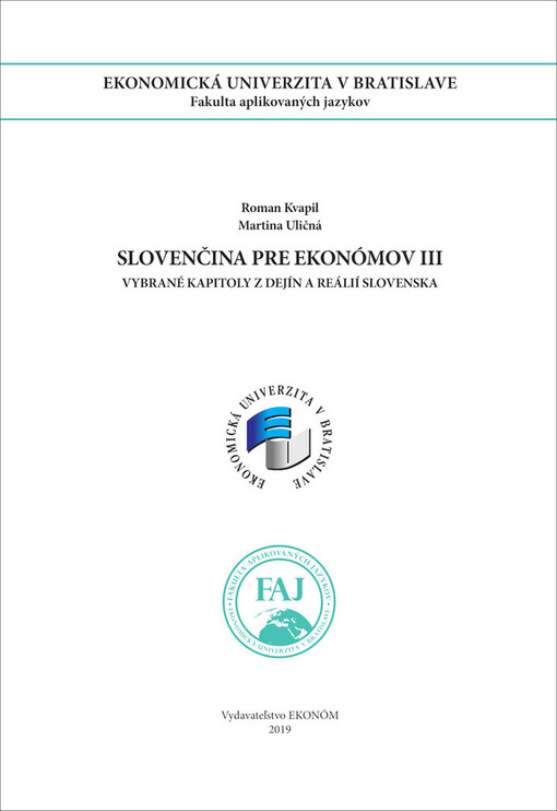 Slovenčina pre ekonómov III