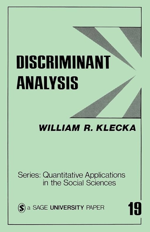 Discriminant analysis