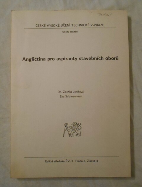 Angličtina pro aspiranty stavebních oborů
