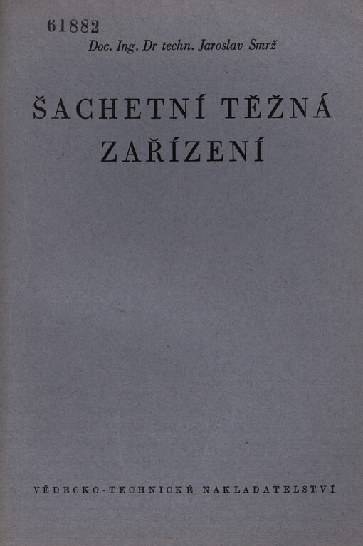 Šachetní těžná zařízení