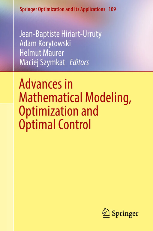 Advances in mathematical optimization