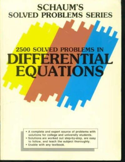 2500 solved problems in differential equations