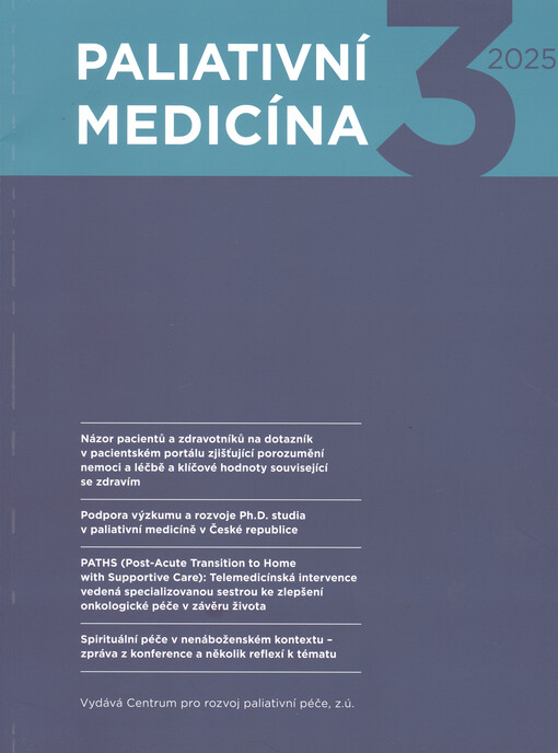 Paliativní medicína