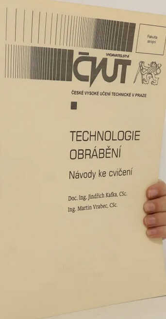 Technologie obrábění :návody ke cvičení