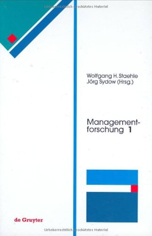 Managementforschung.1
