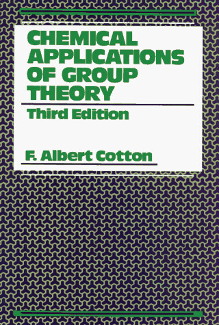 Chemical applications of group theory