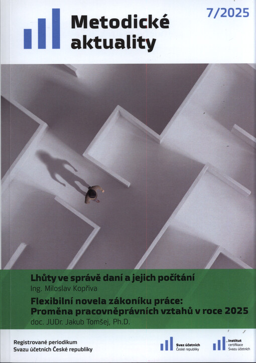 Lhůty ve správě daní a jejich počítání