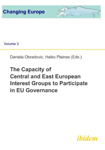 The capacity of Central and East European interest groups to participate in EU governance