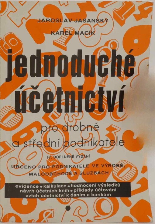 Jednoduché účetnictví