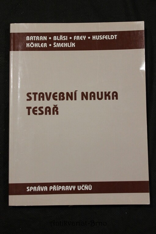 Stavební nauka - tesař