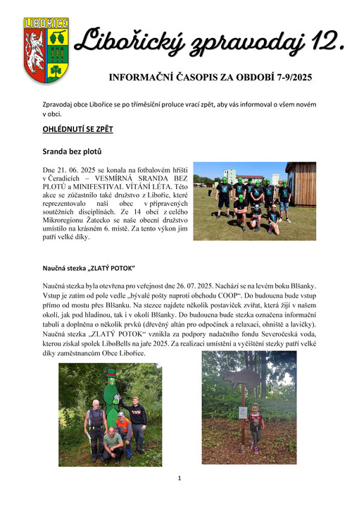 Libořický zpravodaj