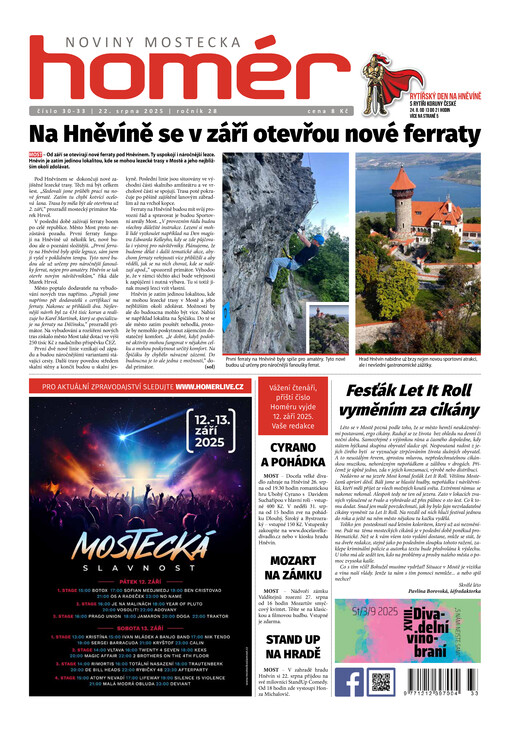 Homér : týdeník Mostecka