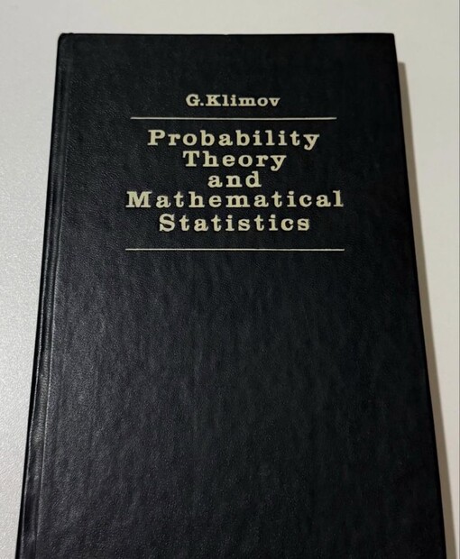 Probability and mathematical statistics II