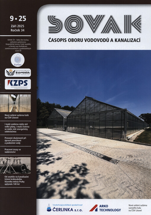 Sovak: časopis oboru vodovodů a kanalizací