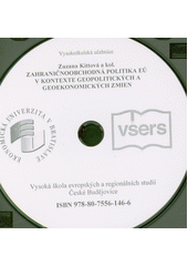 Zahraničnoobchodná politika EÚ v kontexte geopolitických a geoekonomických zmien : vysokoškolská učebnice  (odkaz v elektronickém katalogu)