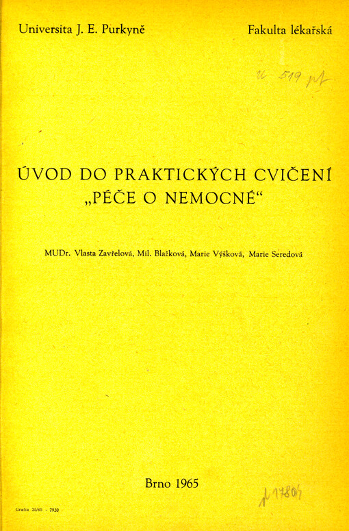 Úvod do praktických cvičení z 