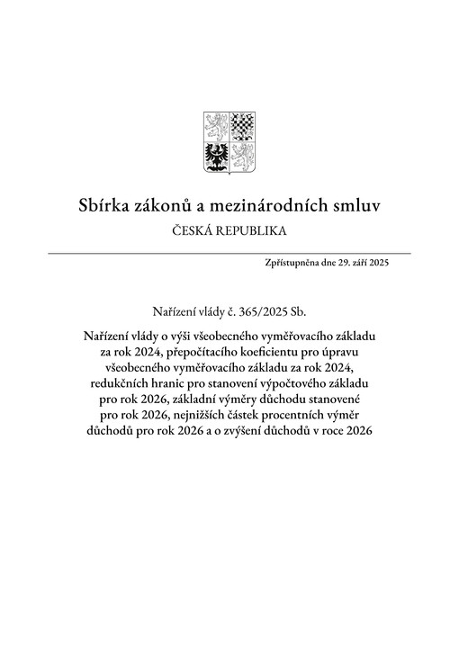 Sbírka zákonů a mezinárodních smluv : Česká republika