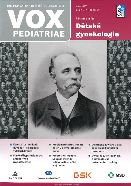 Vox pediatriae : časopis praktických dětských lékařů