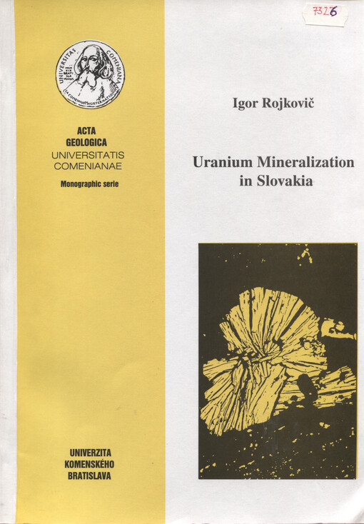 Uranium mineralization in Slovakia