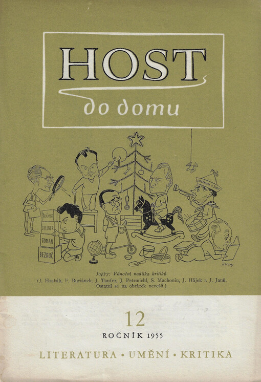 Host do domu : měsíčník pro literaturu, umění a kritiku