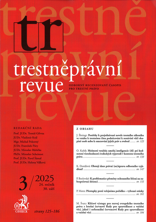 Trestněprávní revue