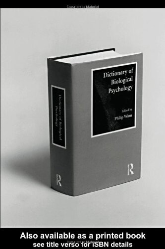 Dictionary of biological psychology