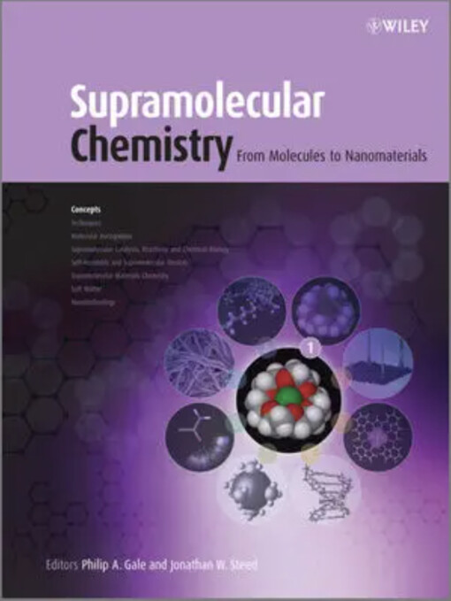 Supramolecular chemistry :from molecules to nanomaterials.Volume 8,Nanotechnology