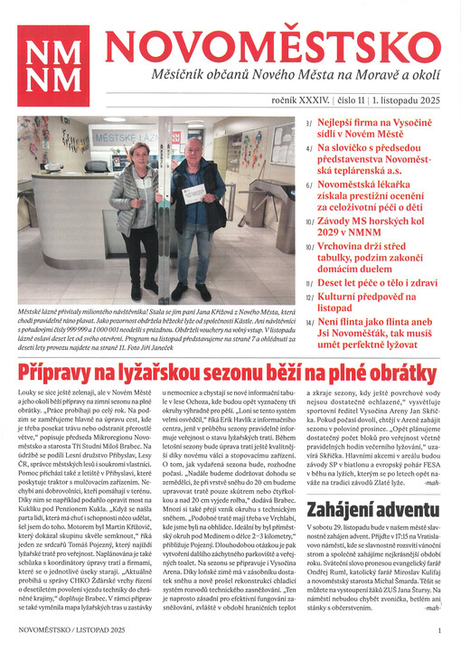 Novoměstsko : zpravodaj města Nového Města na Moravě