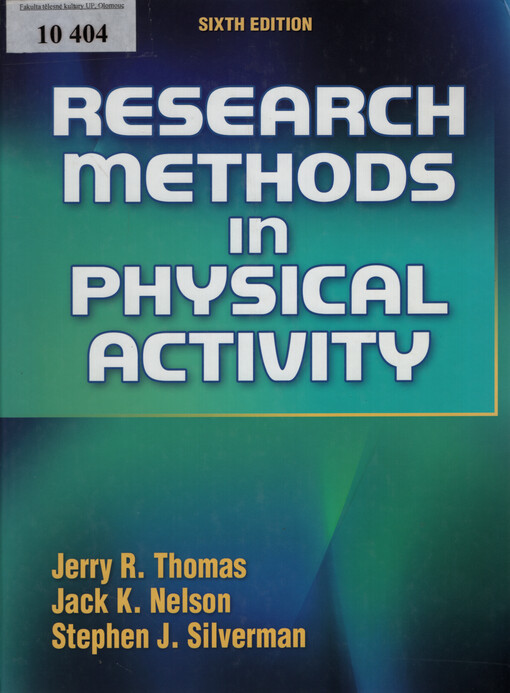 Research methods in physical activity