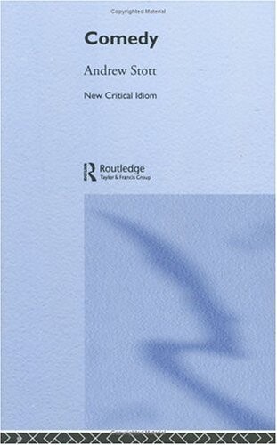 Comedy (The New Critical Idiom)