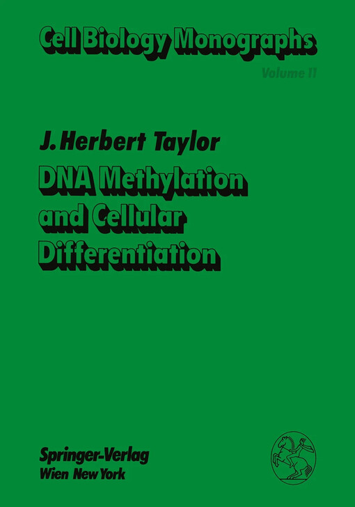 DNA methylation and cellular differentiation