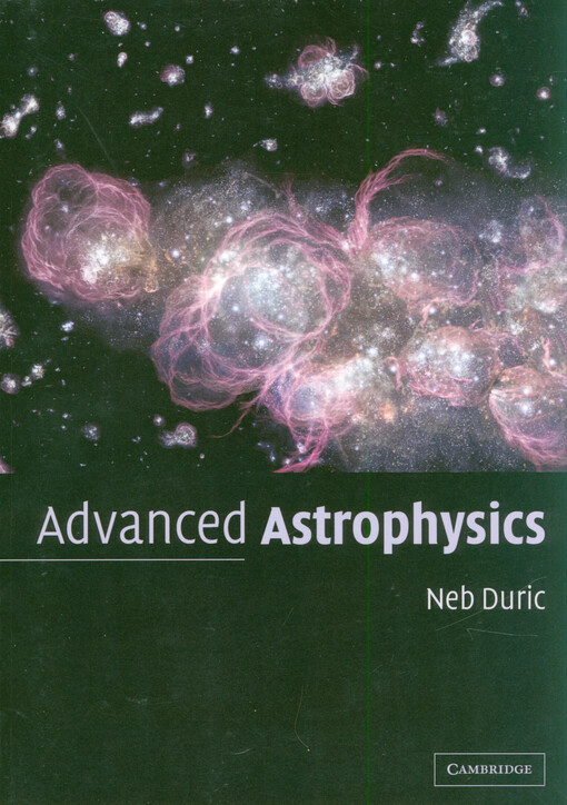 Advanced astrophysics