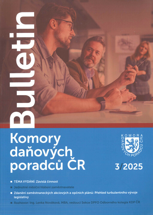 Bulletin : Komora daňových poradců ČR