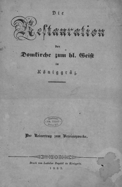 Die Restauration der Domkirche zum hl. Geist in Königgräz