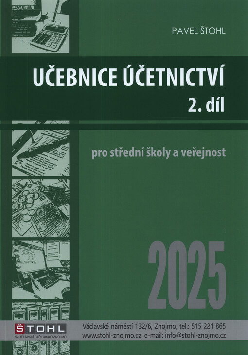 Učebnice účetnictví 2025 : pro střední školy a pro veřejnost