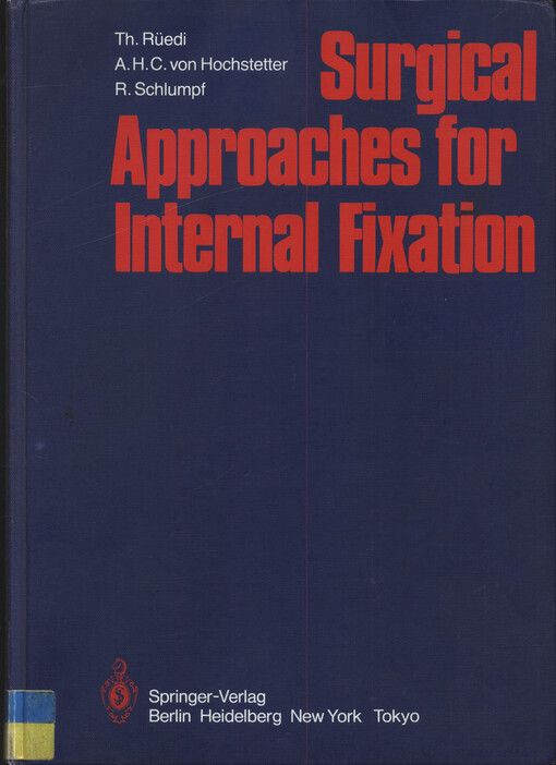 Surgical approaches for internal fixation