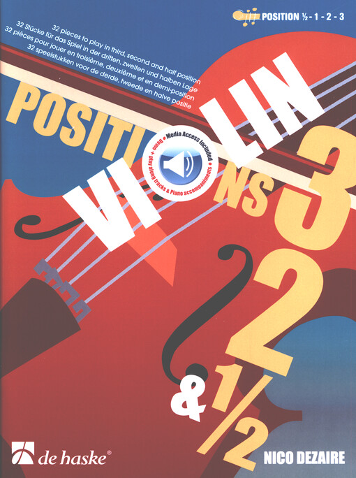 Violin Positions 3, 2 & 1/2