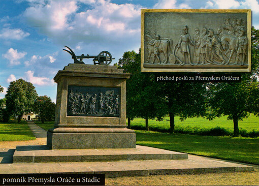 Pomník Přemysla Oráče u Stadic
