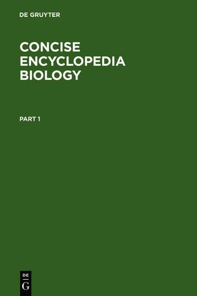 Concise encyclopedia biology