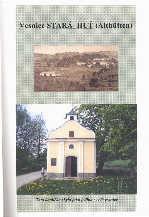 Vesnice Stará Huť (Althütten)