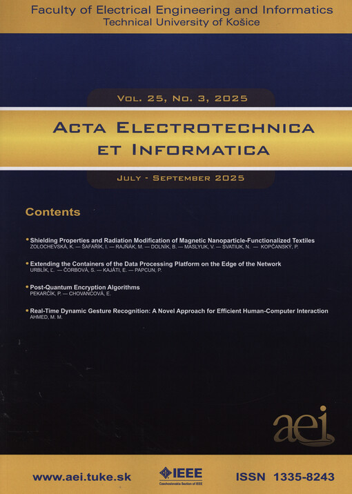 Acta electrotechnica et informatica