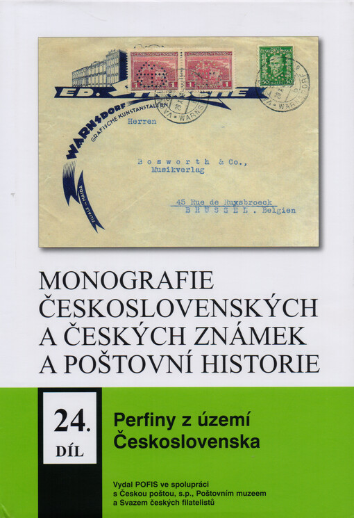 Monografie československých a českých známek a poštovní historie. 24. díl, Perfiny z území Československa