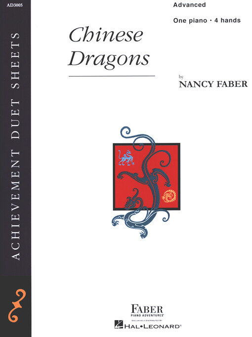 Chinese Dragons : one piano, 4 hands