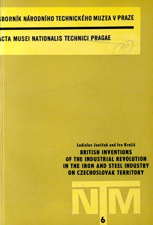 British inventions of the industrial revolution in the iron and steel industry on Czechoslovak territory