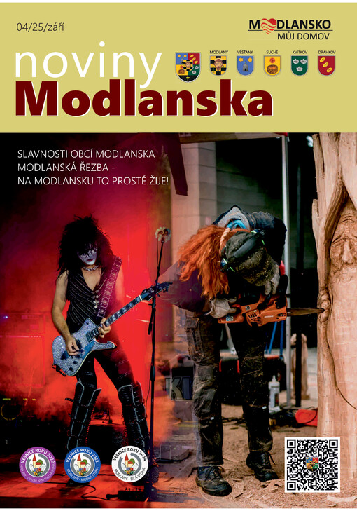 Noviny Modlanska : obecní zpravodaj pro občany Modlan, Věšťan, Suché, Kvítkova a Drahkova