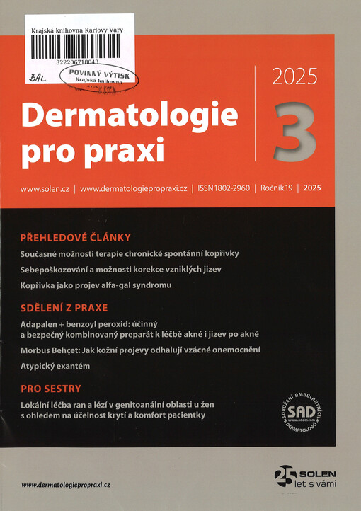 Dermatologie pro praxi