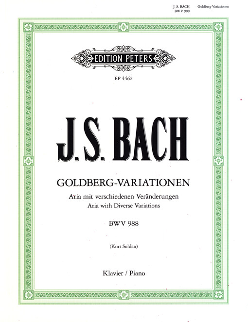Goldberg Variations, BWV 988