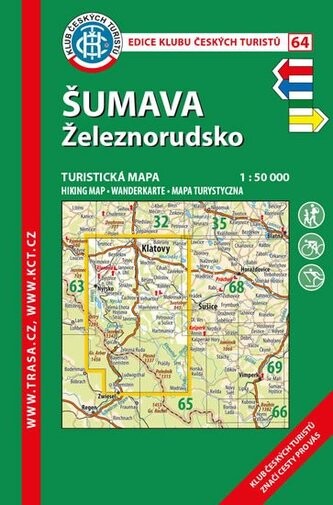 Šumava - Železnorudskoturistická mapa 1:50 000