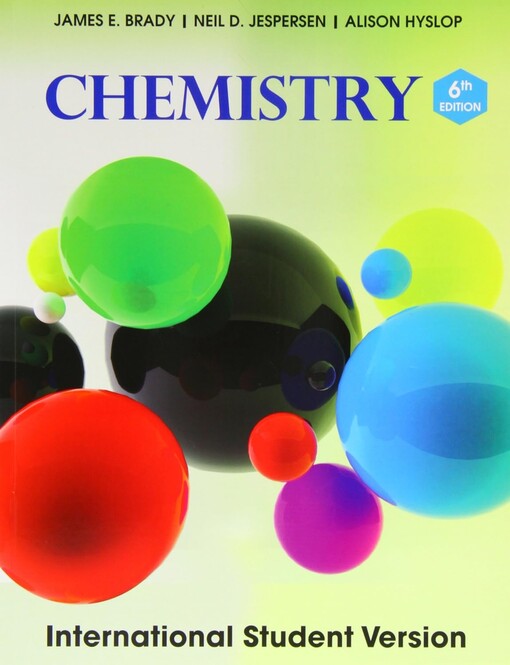 Chemistry :international student version