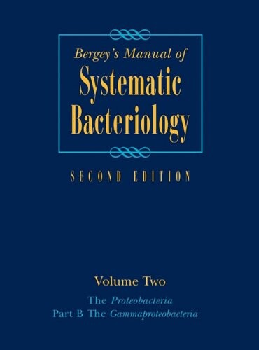 Bergey's manual of systematic bacteriology.Vol. Two,The Proteobacteria.
